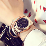 Rose Gold Steel Watch