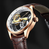 Transparent Design Mechanical Watch