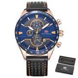 Leather Strap Wristwatch