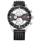 Leather Strap Wristwatch