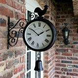 Outdoor Garden Wall Clock