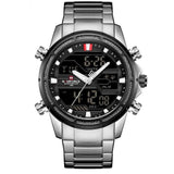 Steel Band Quartz Watch