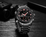 Steel Band Quartz Watch