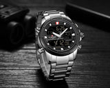 Steel Band Quartz Watch