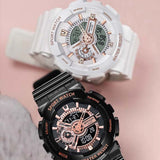 Electronic Quartz Couples Watch
