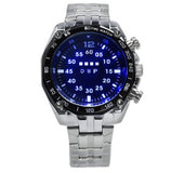 Stainless Steel Digital Wristwatch