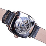 Genuine Leather Mechanical Watch
