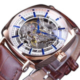 Genuine Leather Mechanical Watch