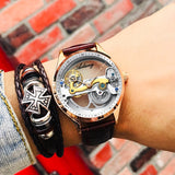 Transparent Design Mechanical Watch